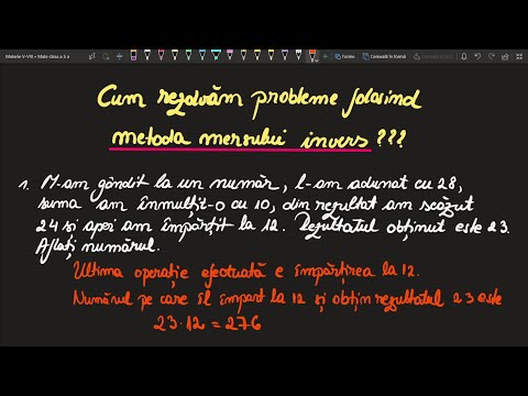 The Backward Method 5th Grade Problems (Learn Math Easily - Online Meditations, Online School)