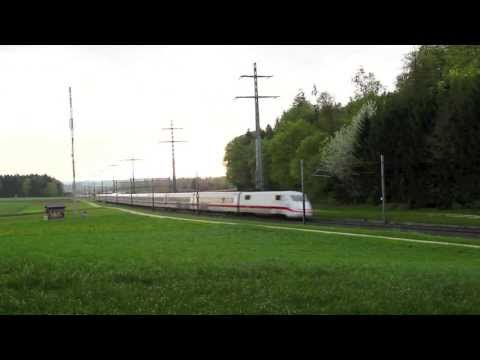 Bahnverkehr in Essert-Pittet, Bossière und Hindelbank am 4. Mai