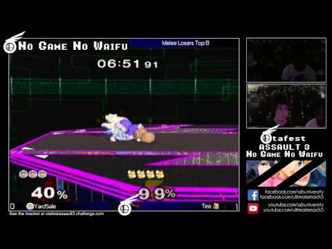 Tea (Fox) vs Yardsale (Ice Climbers) - Otafest Assault 3 Melee Losers Top 8
