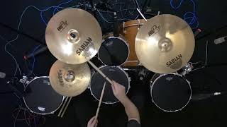 Video thumbnail for Sabian B8 Pro cymbal set: 20" Medium Ride; 16" Medium Crash; 14 Medium Hi Hats. B8Pro Test Demo Rock by SIC MIC