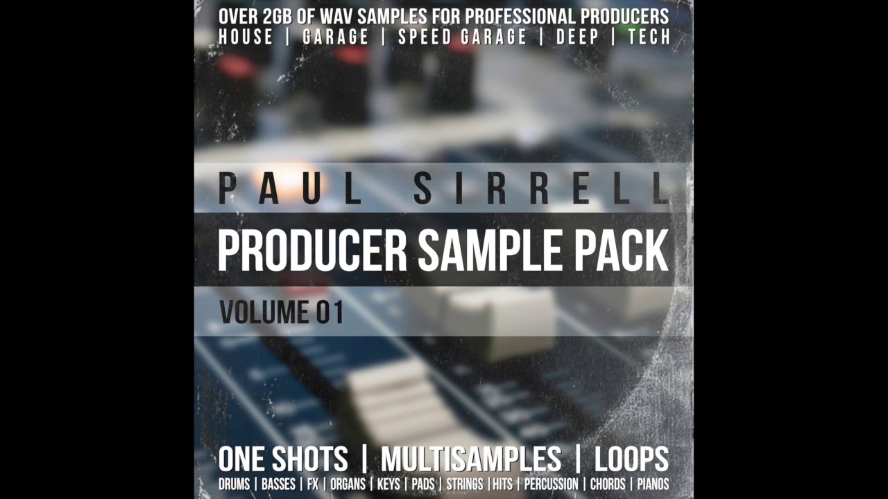 Paul Sirrell - Producer Sample Pack - Video Preview