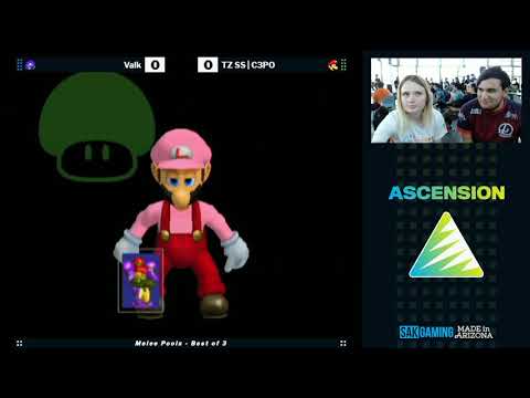 Ascension VII Melee Pools - Valk (Samus) vs TZ SS|C3PO (Luigi)
