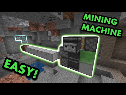 SIMPLE 1.21 TUNNEL BORE TUTORIAL in Minecraft Bedrock (MCPE/Xbox/PS4/Nintendo Switch/Windows10)