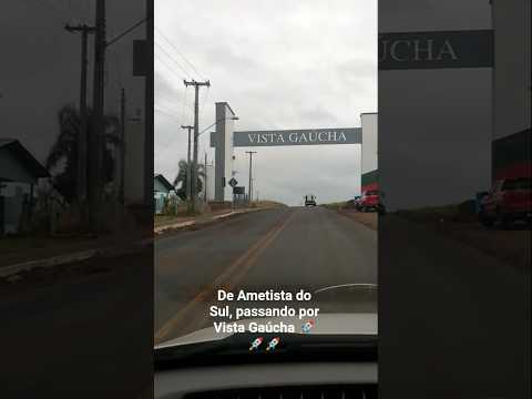 De Ametista do Sul, passando por Vista Gaúcha 🚀🚀🚀👏👏#trabalho #turismo