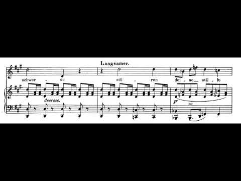 Franz Schubert - Ellens Gesang I, D 837 (Audio + Score)