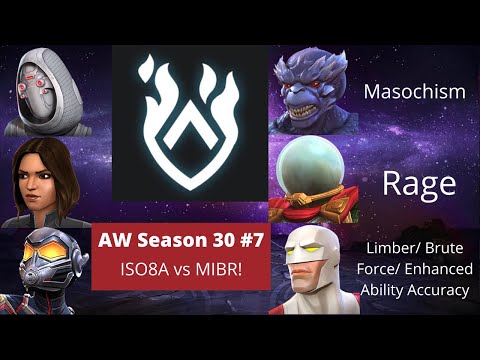 Ghost Returns! AW Season 30 #7. ISO8A vs MIBR!