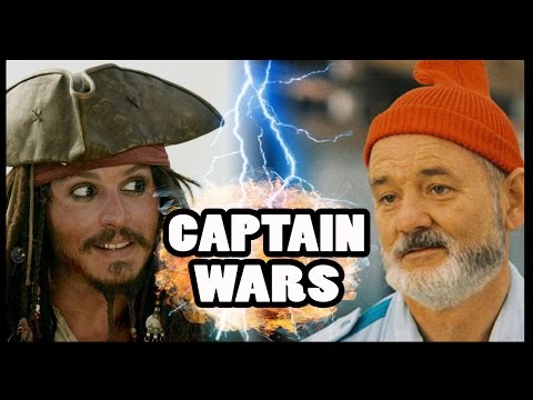 CAPTAIN JACK SPARROW vs CAPTAIN STEVE ZISSOU - Captain Wars Video
