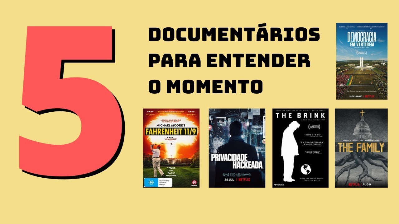 5 DOCUMENTÁRIOS PARA ENTENDER A CRISE DAS DEMOCRACIAS