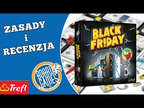 BLACK FRIDAY - recenzja i zasady | gra planszowa | Trefl