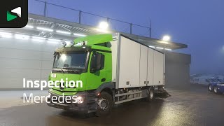 شاحنة مقفلة Mercedes-Benz Antos 1927 Antos 4X2 19tonner Box heating 2000kg Ladebordwand Au | صورة 4 - Autoline