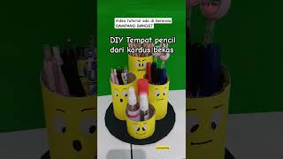 Download lagu DIY cara bikin tempat pensil dari kardus #diy #munculberanda #tutorial mp3
