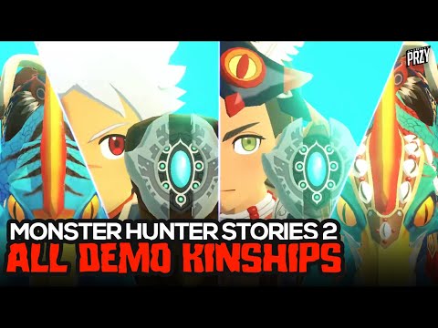 Monster Hunter Stories 2 - ALL KINSHIP ATTACKS [ DEMO ]