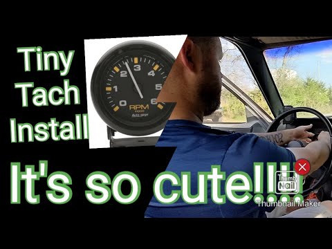 Tiny Tach Install 4 Cylinder S10