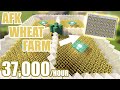 Efficient Auto Wheat Farm Minecraft 1.18 (Wheat, Carrot, Potato, Beetroot ALL WORK) | Tutorial
