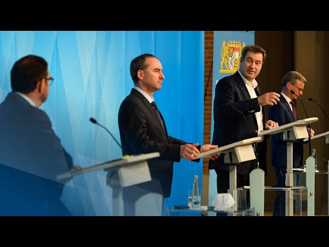Pressekonferenz zur Corona-Pandemie (18.Mai 2021) - Bayern