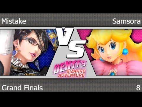 DBA 8 - EMG | Mistake (Bayonetta) vs Samsora (Peach) Grand Finals - Smash 4