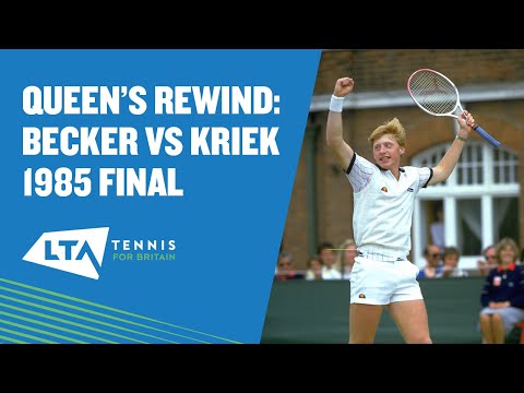 Queen's Rewind: Becker vs Kriek 1985 Final
