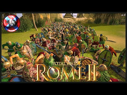 EPIC BARBARIAN BATTLE OF ALEXANDRIA!!!  3V3 TOTAL WAR ROME 2 TOURNAMENT SIEGE