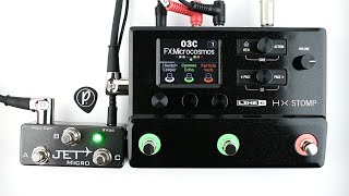 Video thumbnail for JET Pedals Micro MIDI Controller for HX Stomp (Stereo) by Pedal of the Day