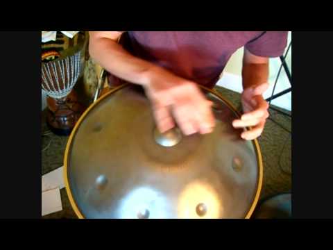 Handpan How To - Alternating 16 count