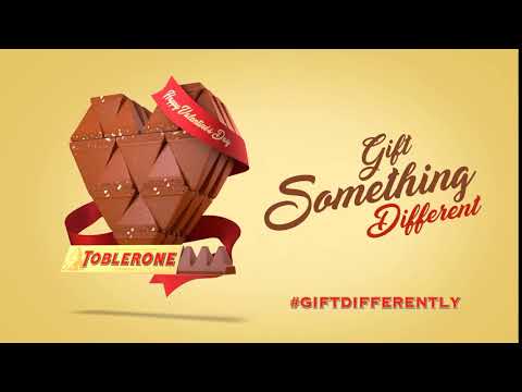 Toblerone Valentine's day