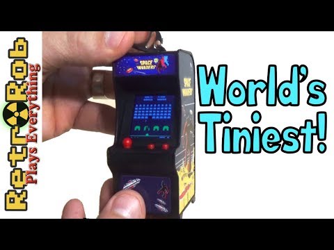 World's Smallest Tiny Arcade Machine: Space Invaders Unboxed and Reviewed!