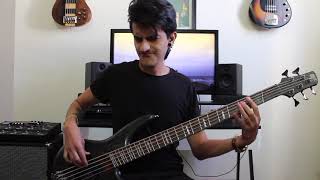 TRIVIUM - A Skyline&#39;s Severance (Bass Cover)