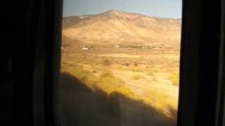 preview picture of video 'Amtrak #11 overtakes BNSF at speed!'