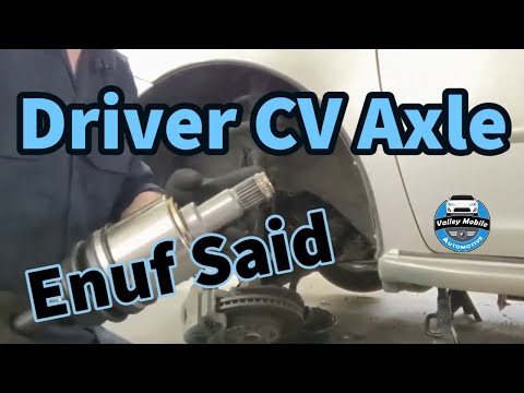 2004-2009 Toyota Sienna Left Driver CV Axle Replacement | DIY Car Diagnoses and Repairing