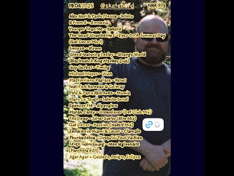 Skatebård at Radio Radio Amsterdam, broadcasted at Frantzvaag radio show