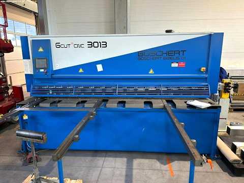 Hydraulické gilotíny v šmyku BOSCHERT GIZELIS G-CUT 3013 CNC 2021