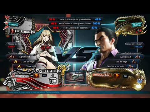104_6 Lili (Tincho) VS (Demoledor) Kazuya - Tekken 7 ( Uchiha x24 ) Online sin Grafica Ryona