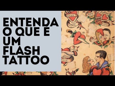 Entenda a diferença de um flash tattoo