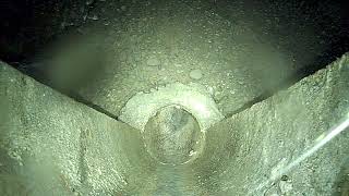 66_【現場映像】カメラ付き洗浄ノズル　クリーンビュー　管内映像φ600