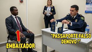 Agente da Alfândega Rasga Passaporte de Homem Negro — Sem Saber Que Ele Era Embaixador