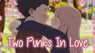 Nightcore - Two Punks In Love || Lyrics