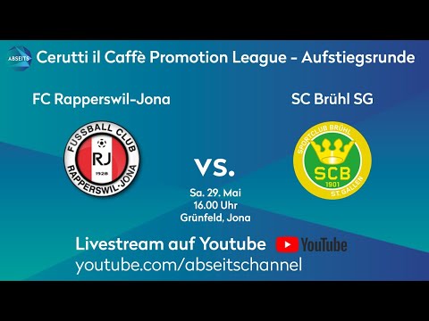 FC Rapperswil-Jona vs. SC Brühl SG | 1. Liga Promotion - Aufstiegsrunde | 29.05.2021