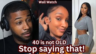 #Wallwatch #BerniceBurgos says 40 is not old!  Yal need to stop saying that! #dating #modernwomen