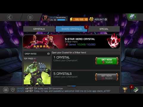 5 star crystal opening