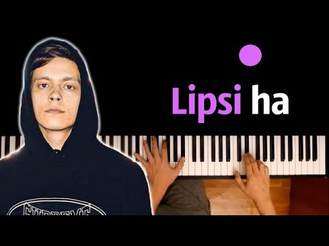 Og Buda - Lipsi Ha (cover Instasamka) ● караоке | PIANO_KARAOKE ● ᴴᴰ + НОТЫ & MIDI