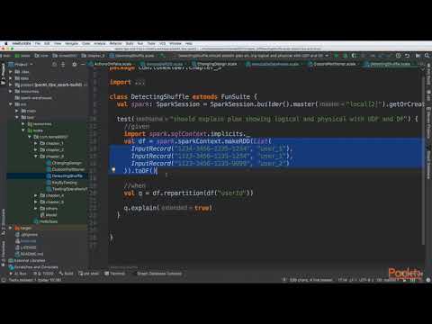Apache Spark Tips Tricks Techniques Detecting a Shuffle in a Processing | packtpub com