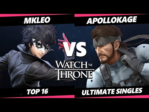 WTT 2023 - MkLeo (Pyra Mythra, Joker) Vs. ApolloKage (Snake) Smash Ultimate - SSBU