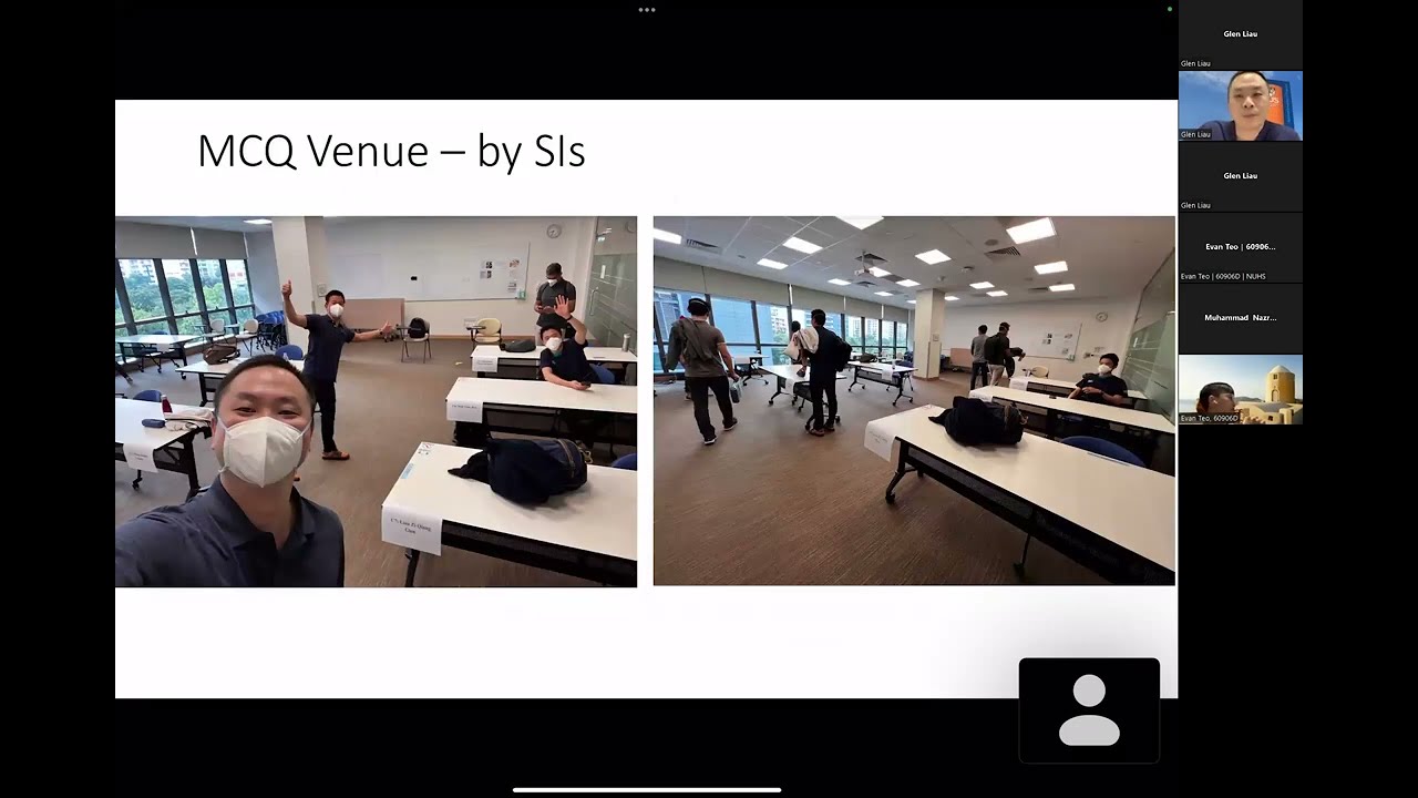 FRCS Ortho Singapore 2022 - Sharing of Advice and Experience by NUHS Residents