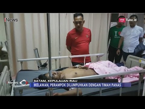 Melawan Saat Ditangkap, Pelaku Perampokan Ditembak Polisi - iNews Pagi 09/01