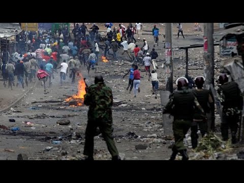 مقتل ثلاثة أشخاص إثر مواجهات بين الشرطة والمتظاهرين في كينيا