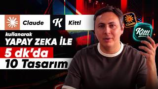 Yapay Zeka ile dakikalar içinde onlarca tasarım nasıl yapılır? (Claude