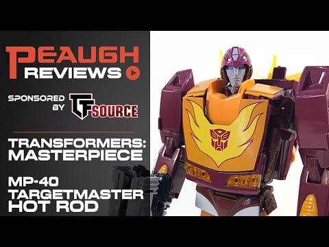 Video Review: Transformers Masterpiece MP-40 TARGETMASTER HOT ROD