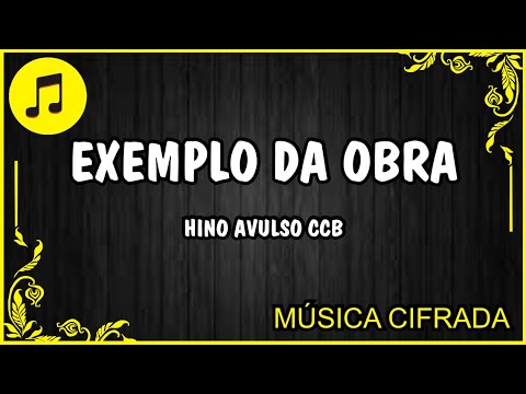 Exemplo Da Obra - Hino Avulso Ccb