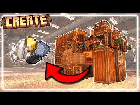 Extremely Compact Create Mod Quartz Generator!