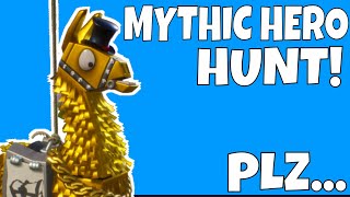 Fortnite - MYTHIC HERO HUNT! | SUPER HERO LLAMA | Fortnite Save The World